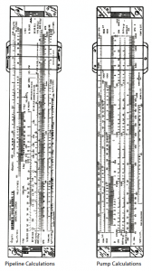 hydraulic slide rule